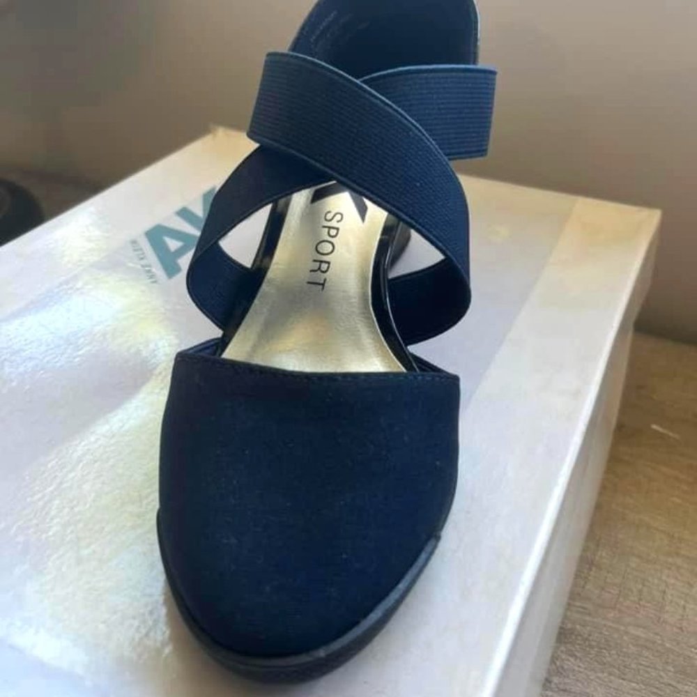 NEW Anne Klein Sport AK Sport wedges (shoes, color: teaberry)
